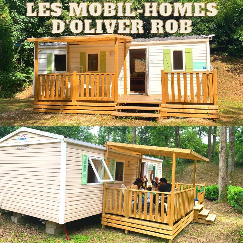 Les Mobil Homes D'Oliver Rob Saint-Chéron Esterno foto
