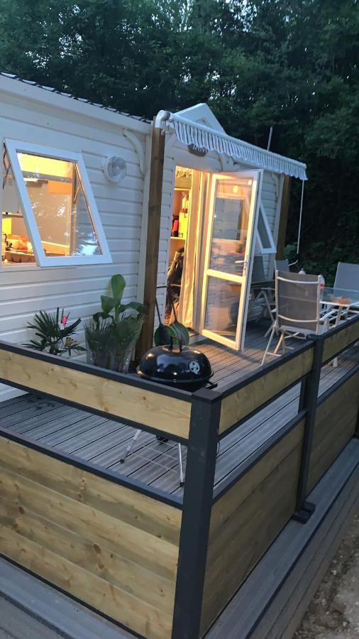 Les Mobil Homes D'Oliver Rob Saint-Chéron Esterno foto