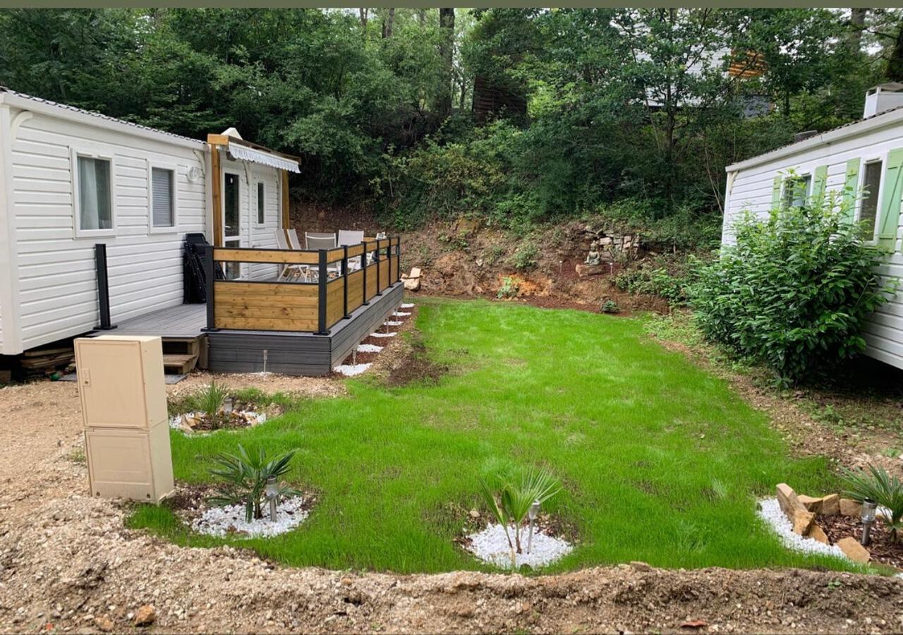 Les Mobil Homes D'Oliver Rob Saint-Chéron Esterno foto